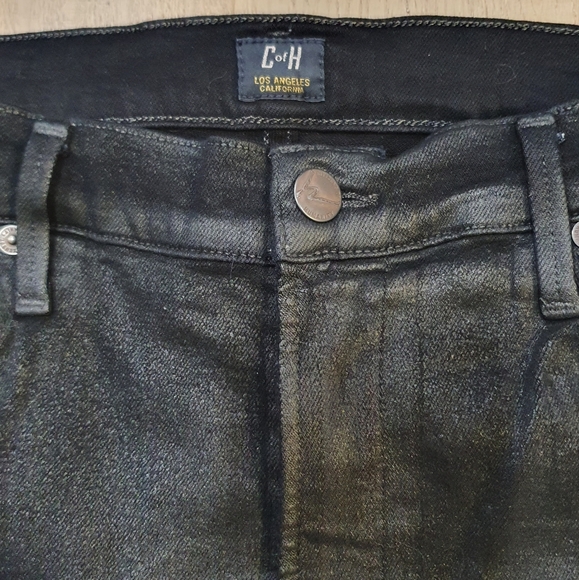 Citizens of Humanity Rocket Slick High Rise Skinny coated leather look jeans - Picture 4 of 5